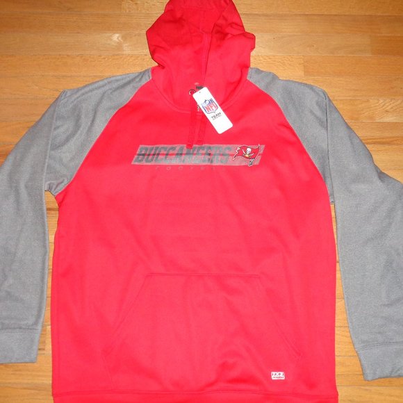 Buccaneers NFL TA TX3 Warm Red Hoodie Sweatshirt - Picture 1 of 6